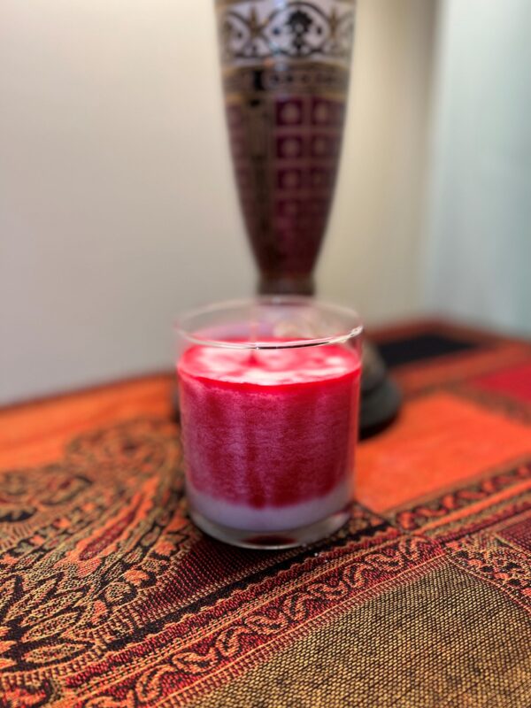 Soul Mate | Coconut-Soy Wax | Black Violet and saffron scented | Luxury Candle | 9oz / 70 hours burn - Image 2